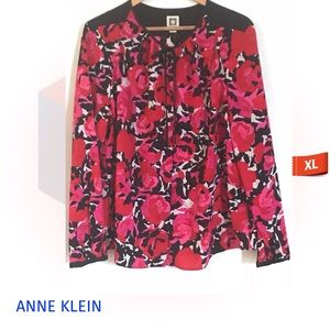 Anne Klein Floral Shirt